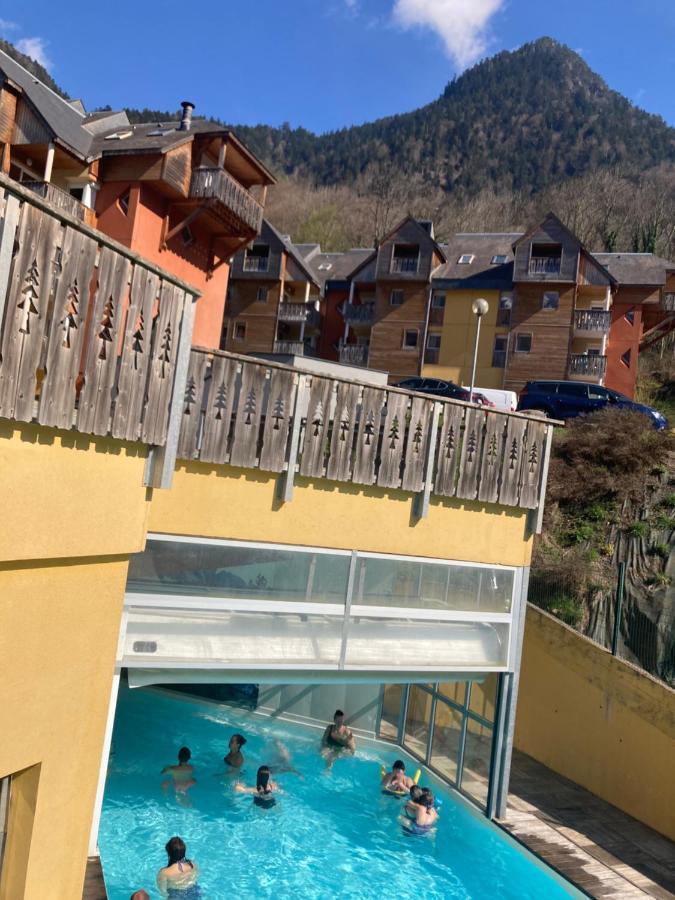 Appartement 4/6 Pers 38M2, Vue Montagne, Piscine Chauffee, 500M Centre Ville Cauterets Exterior foto